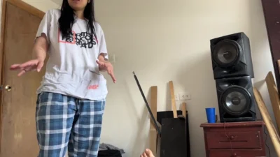 My Step-cousin Takes Advantage of the Fact That We Are Alone